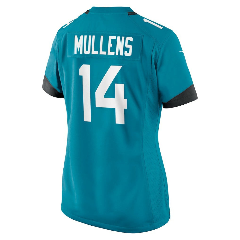 Nick Mullens Jacksonville Jaguars Women's Team Game Jersey - Teal Jerseys