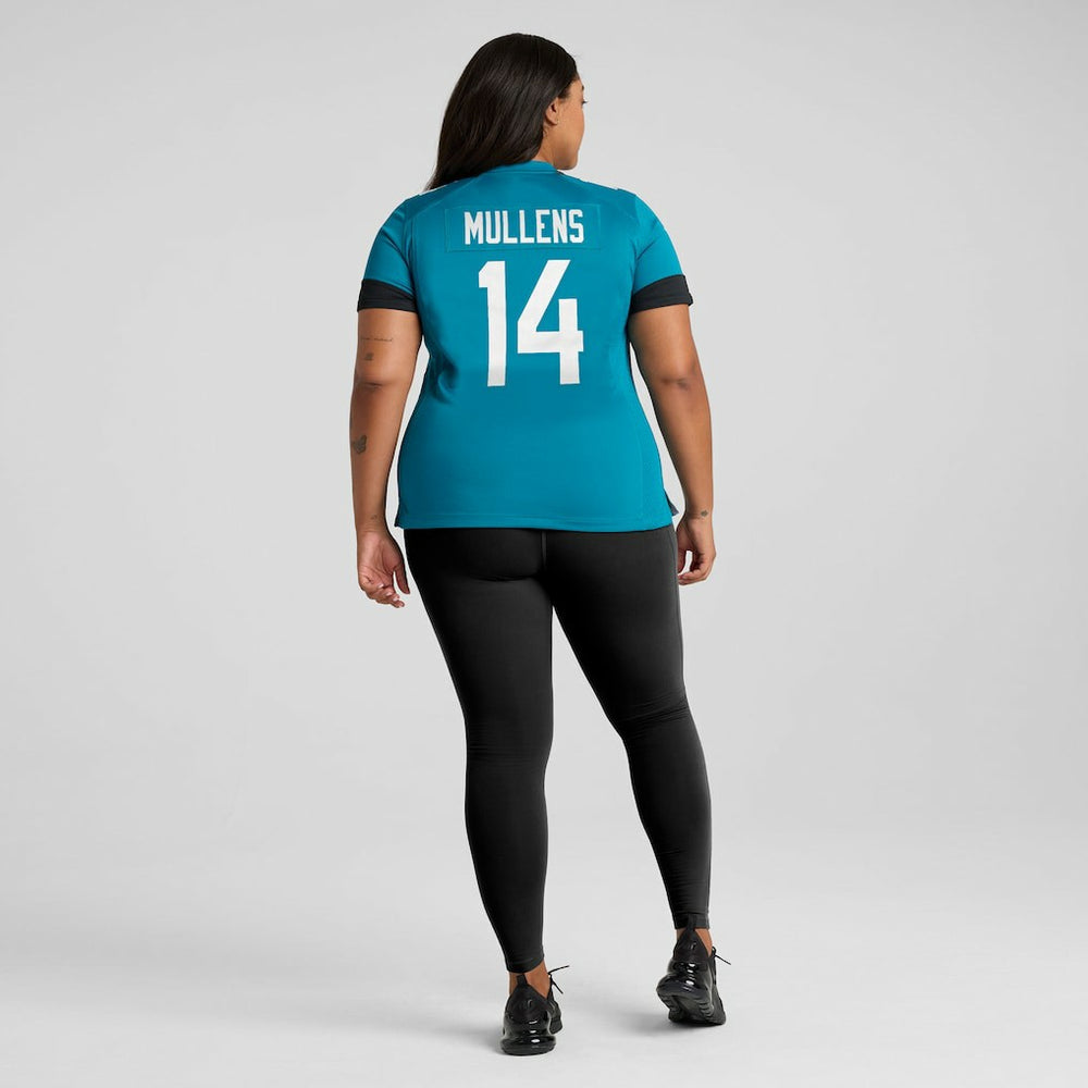 Nick Mullens Jacksonville Jaguars Women's Team Game Jersey - Teal Jerseys