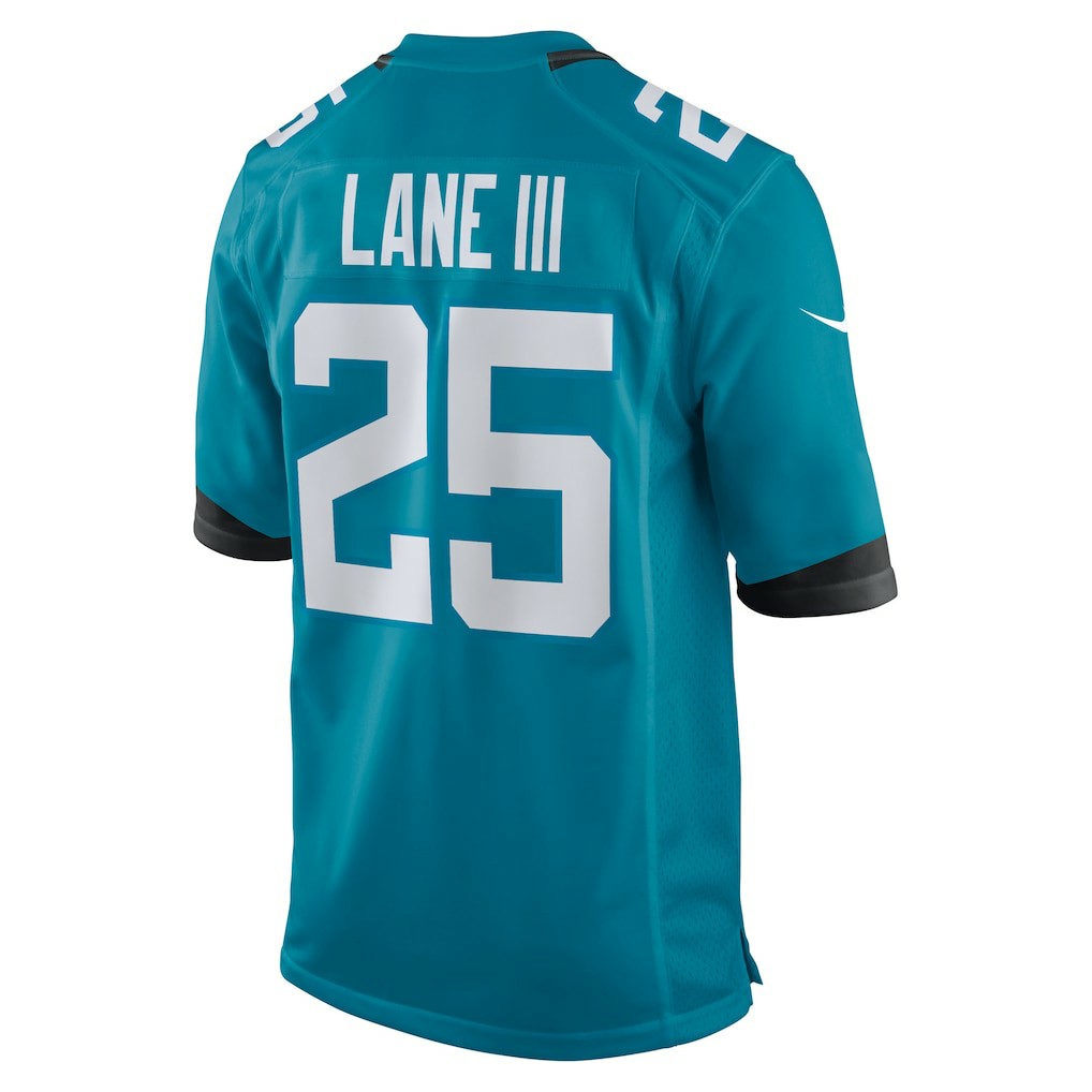 Rayuan Lane III Jacksonville Jaguars Team Game Jersey - Teal Jerseys