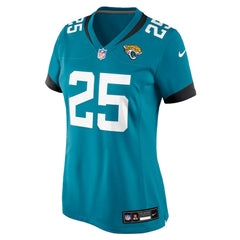 Rayuan Lane III Jacksonville Jaguars Women's Team Game Jersey - Teal Jerseys