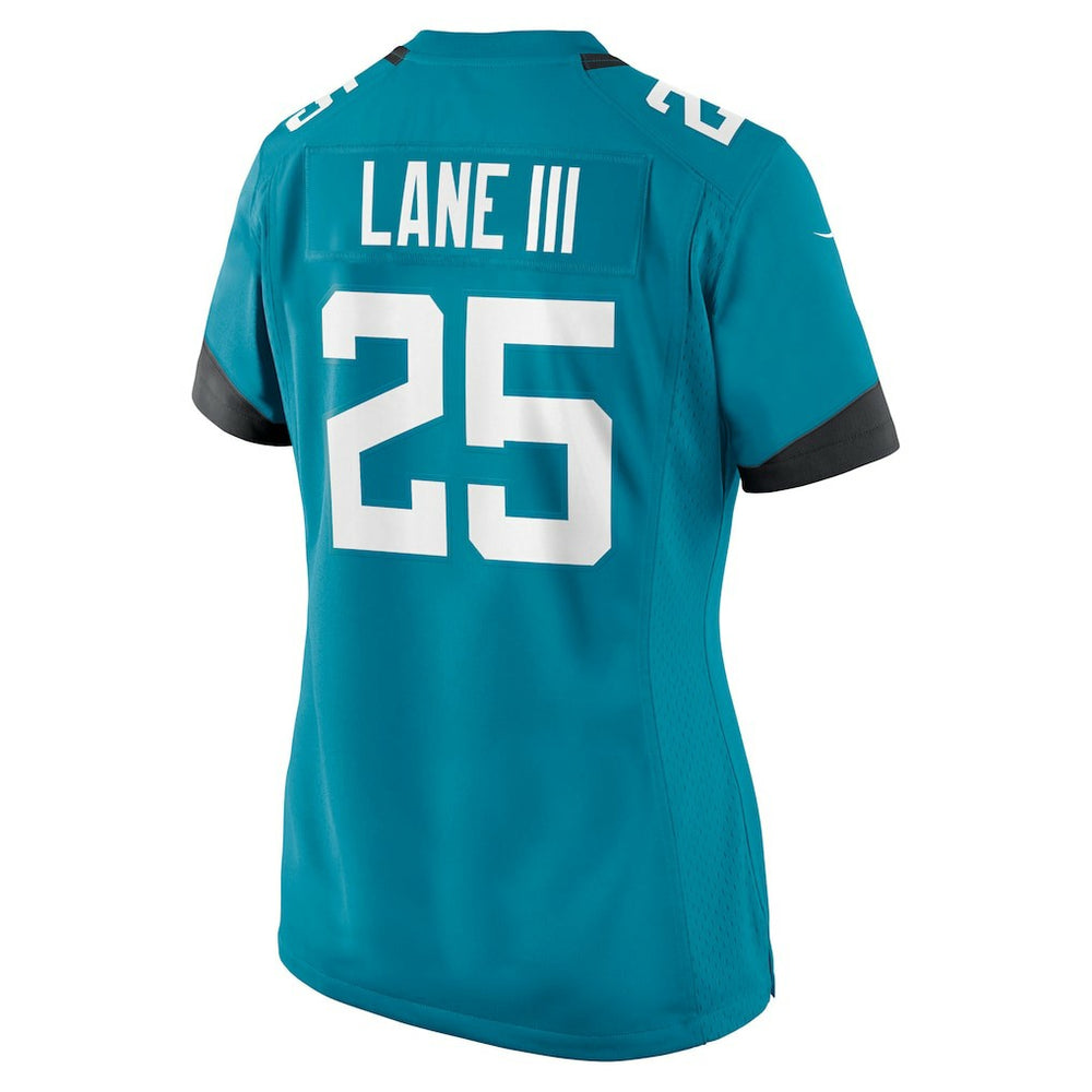 Rayuan Lane III Jacksonville Jaguars Women's Team Game Jersey - Teal Jerseys