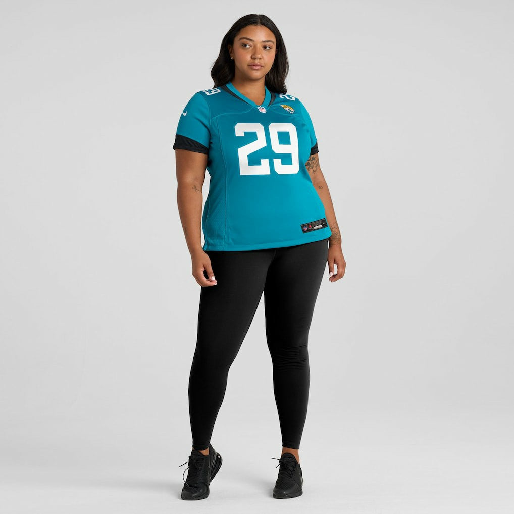Eric Murray Jacksonville Jaguars Women's Team Game Jersey - Teal Jerseys