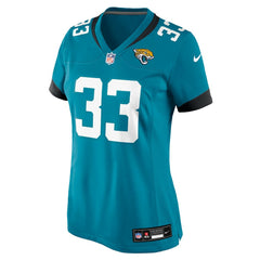 Bhayshul Tuten Jacksonville Jaguars Women's Team Game Jersey - Teal Jerseys