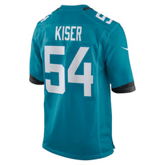 Jack Kiser Jacksonville Jaguars Team Game Jersey - Teal Jerseys