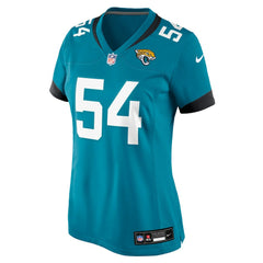 Jack Kiser Jacksonville Jaguars Women's Team Game Jersey - Teal Jerseys