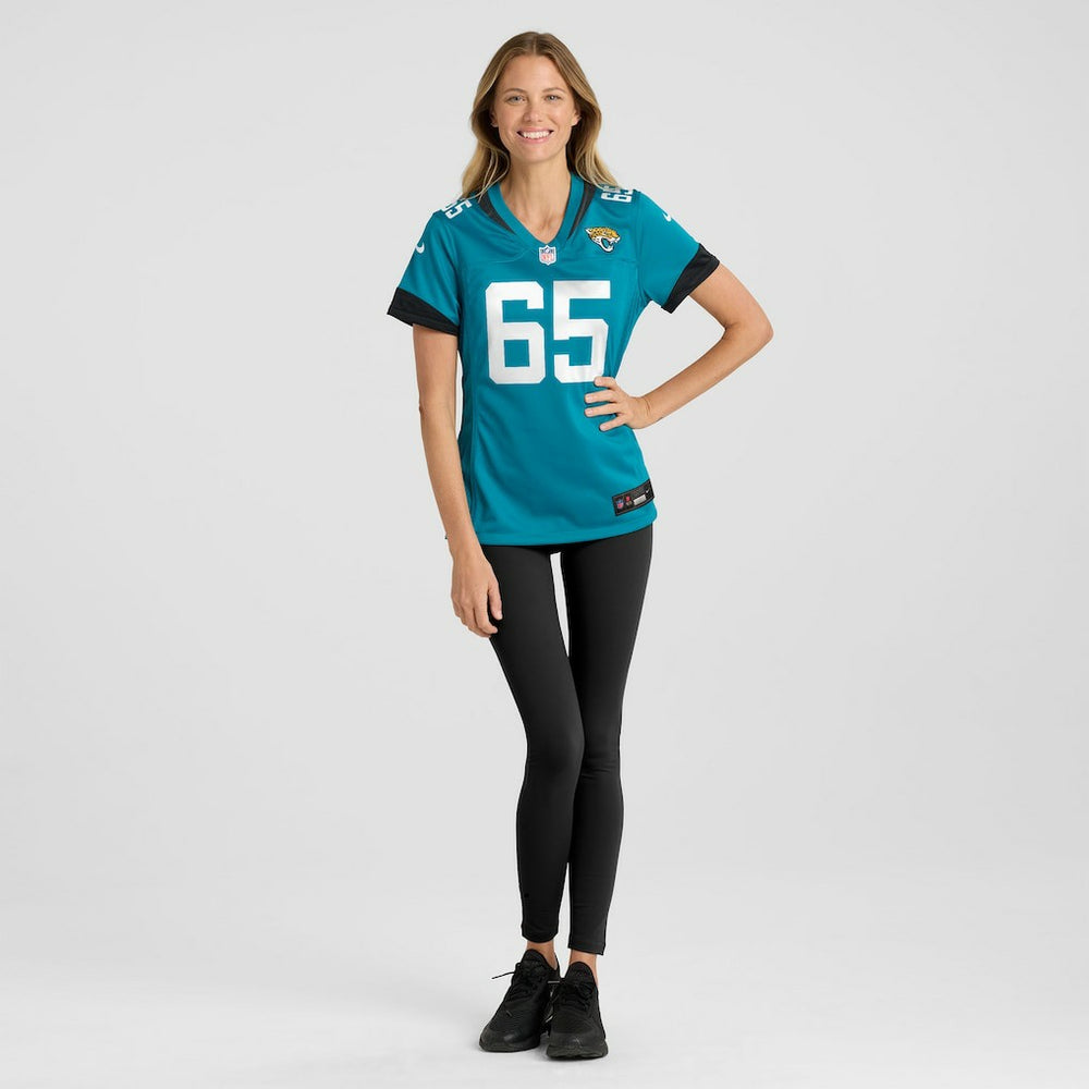 Patrick Mekari Jacksonville Jaguars Women's Team Game Jersey - Teal Jerseys