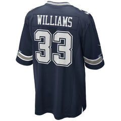 Javonte Williams Dallas Cowboys Team Game Jersey - Navy Jerseys