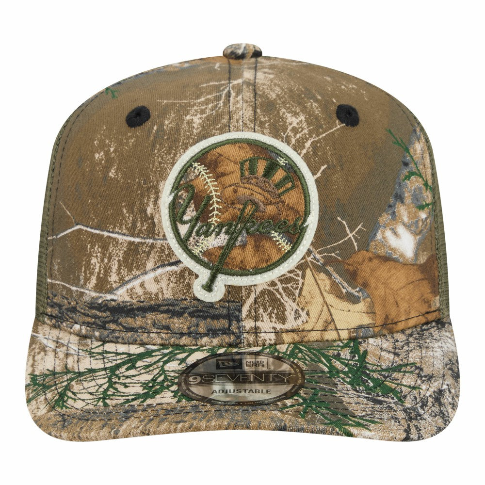 New York Yankees New Era Realtree 9SEVENTY Adjustable Hat - Camo Hats
