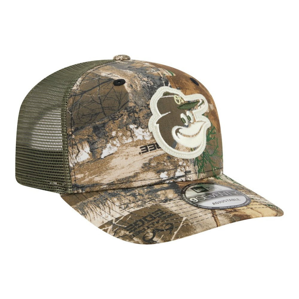 Baltimore Orioles New Era Realtree 9SEVENTY Adjustable Hat - Camo Hats