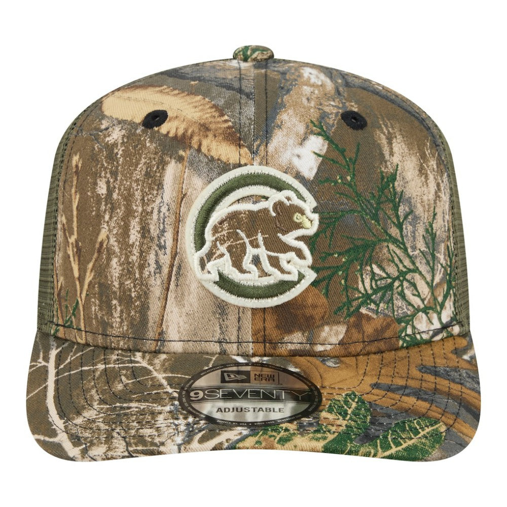 Chicago Cubs New Era Realtree 9SEVENTY Adjustable Hat - Camo Hats