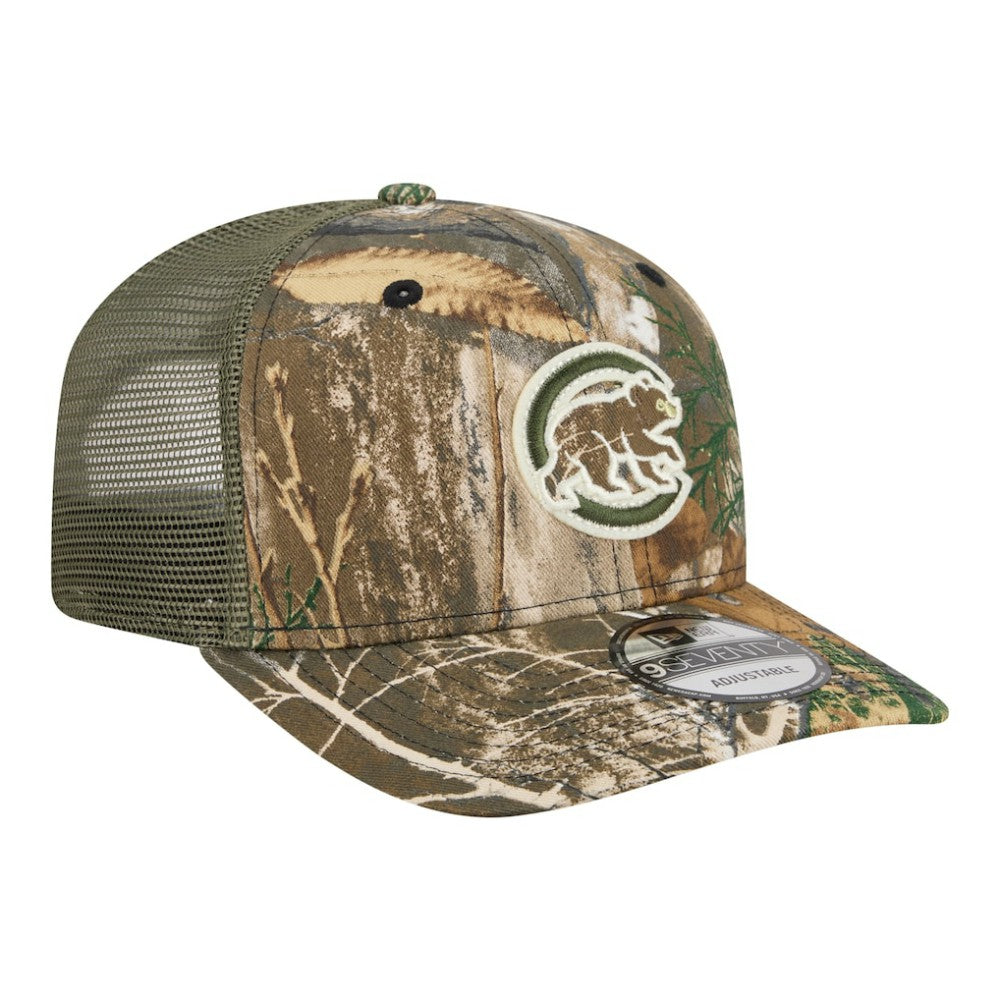 Chicago Cubs New Era Realtree 9SEVENTY Adjustable Hat - Camo Hats