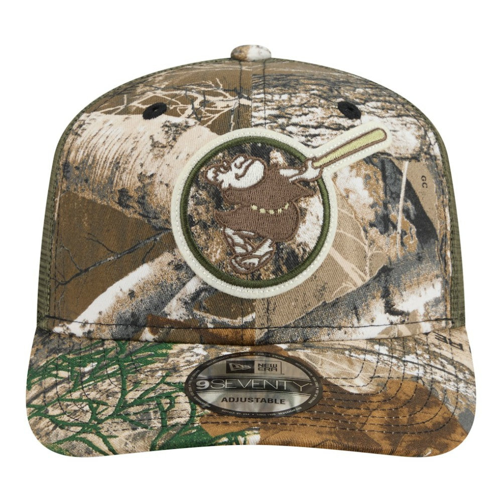 San Diego Padres New Era Realtree 9SEVENTY Adjustable Hat - Camo Hats