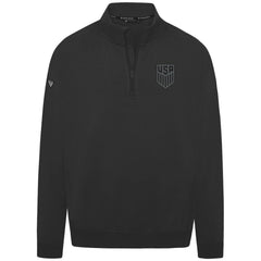 USMNT Levelwear Murray Quarter-Zip Sweatshirt Black