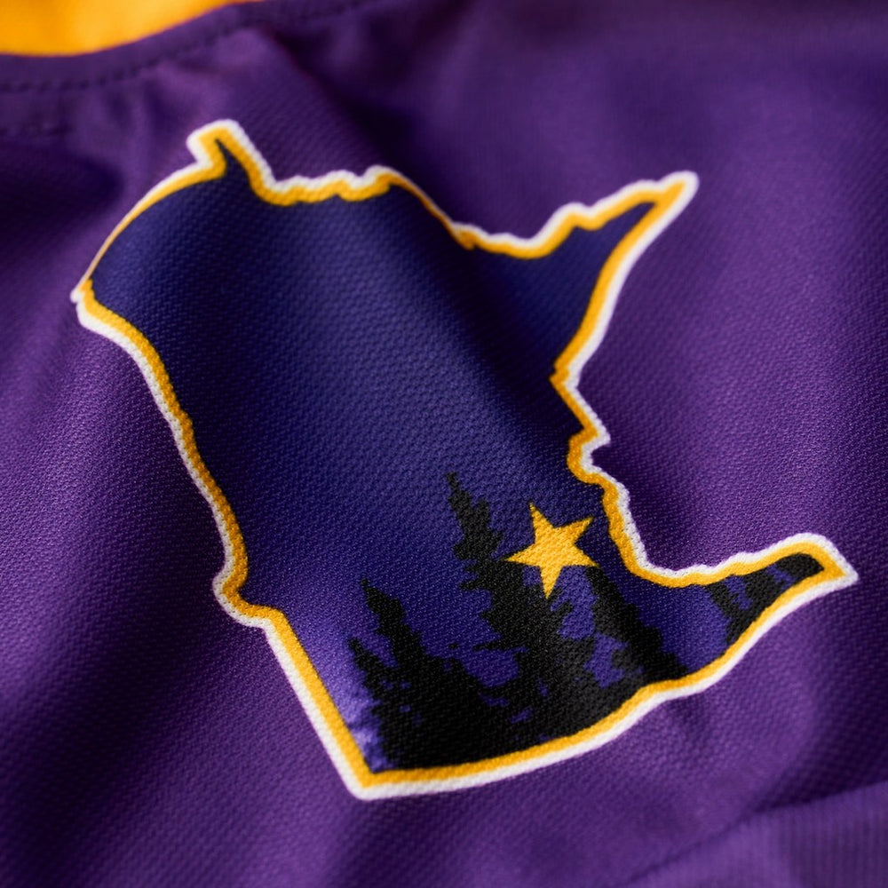 Justin Jefferson Minnesota Vikings Hockey Jersey - Purple Jerseys