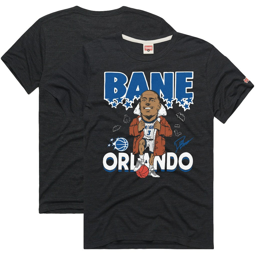 Desmond Bane Orlando Magic Homage Unisex Signature Tri-Blend T-Shirt Charcoal outlet