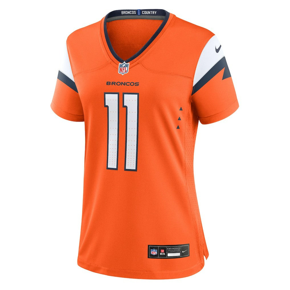 Troy Franklin Denver Broncos Women's Team Game Jersey - Orange Jerseys