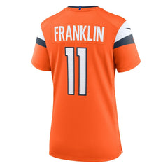 Troy Franklin Denver Broncos Women's Team Game Jersey - Orange Jerseys
