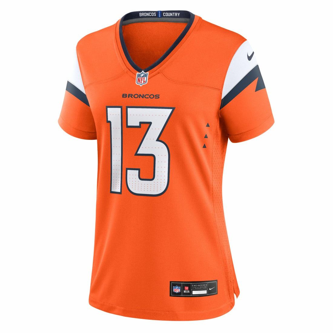 Pat Bryant Denver Broncos Women's Team Game Jersey - Orange Jerseys