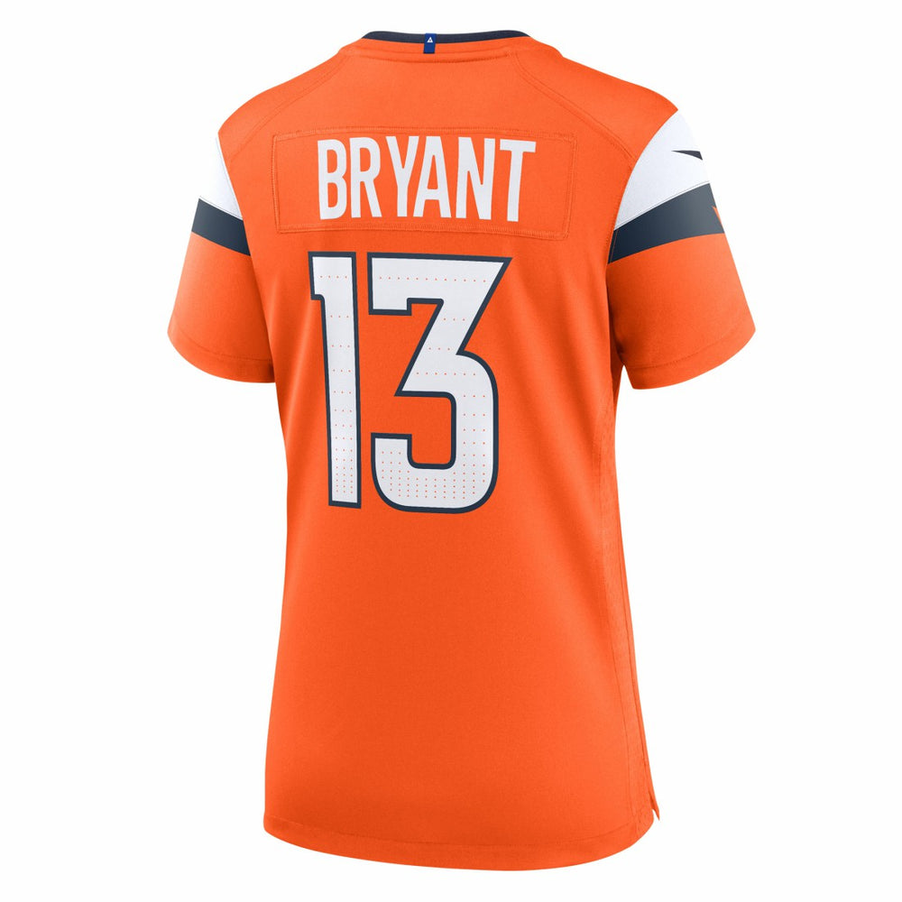 Pat Bryant Denver Broncos Women's Team Game Jersey - Orange Jerseys