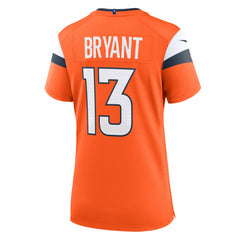 Pat Bryant Denver Broncos Women's Team Game Jersey - Orange Jerseys