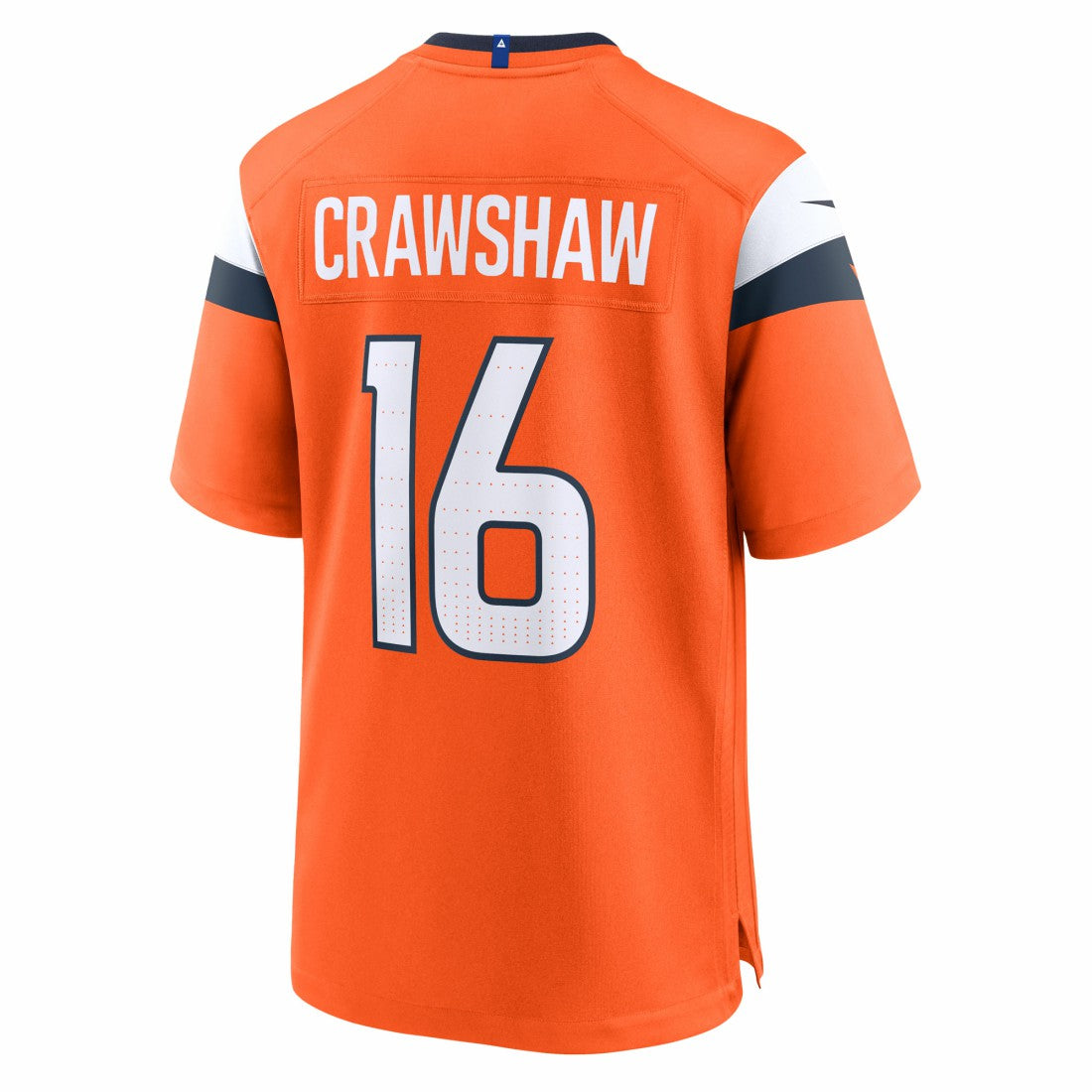 Jeremy Crawshaw Denver Broncos Team Game Jersey - Orange Jerseys