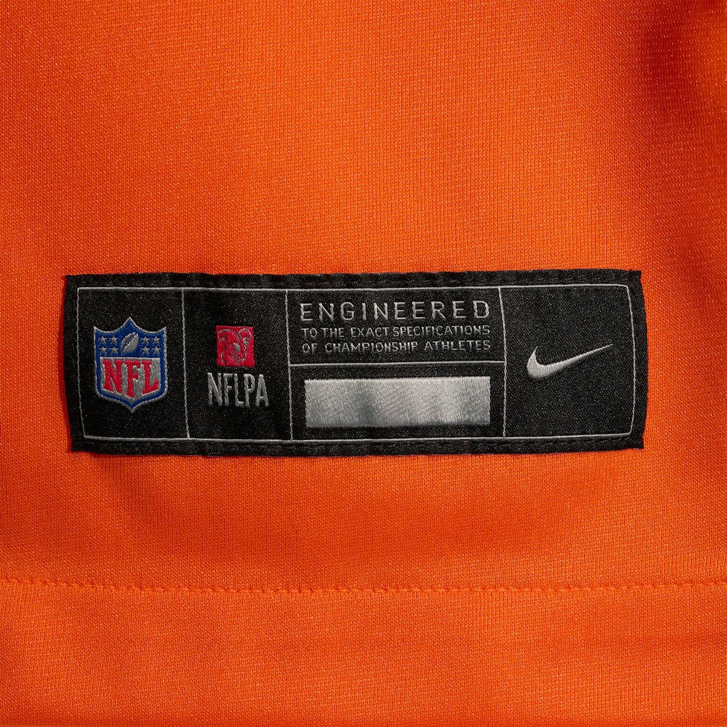 Jahdae Barron Denver Broncos Team Game Jersey - Orange Jerseys