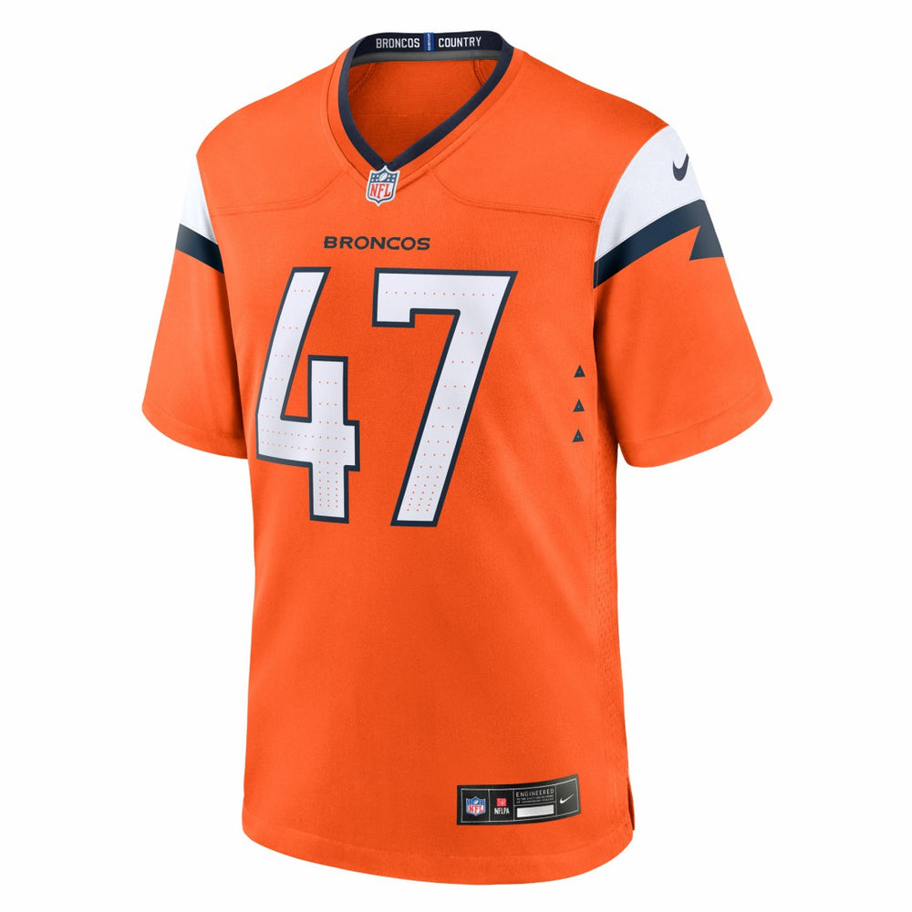 Karene Reid Denver Broncos Team Game Jersey - Orange Jerseys