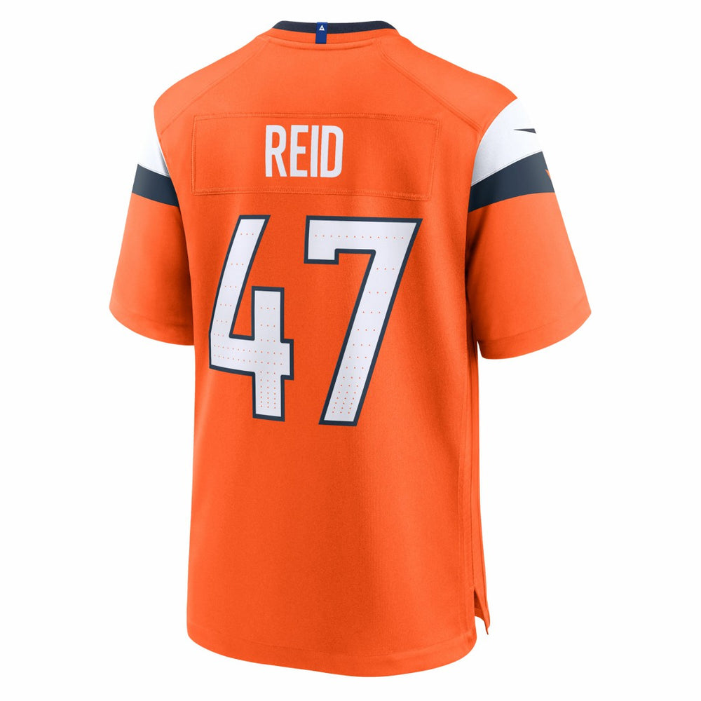 Karene Reid Denver Broncos Team Game Jersey - Orange Jerseys
