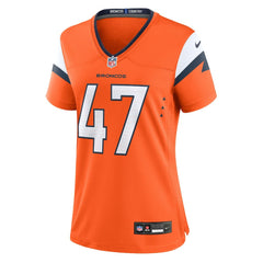 Karene Reid Denver Broncos Women's Team Game Jersey - Orange Jerseys