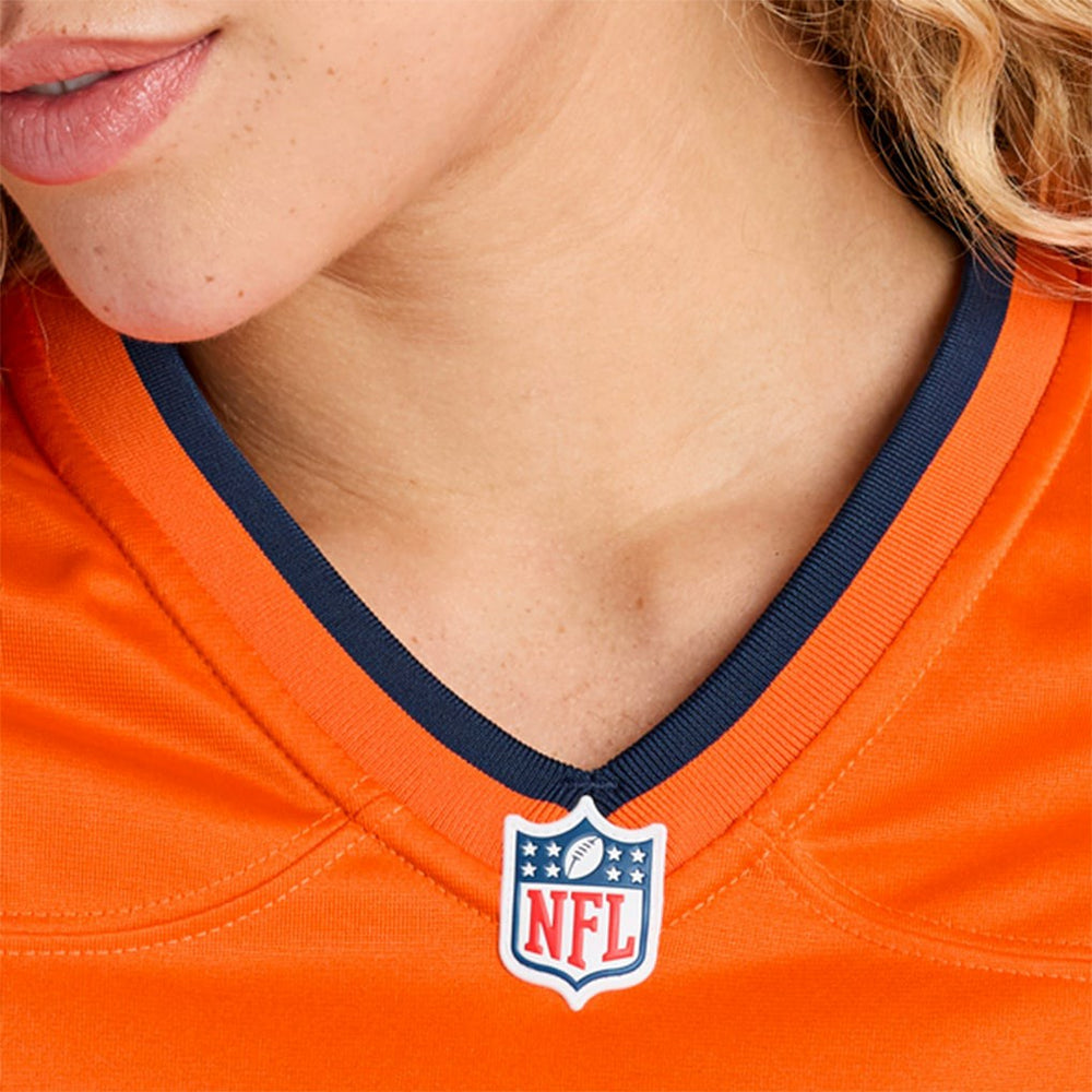 Karene Reid Denver Broncos Women's Team Game Jersey - Orange Jerseys