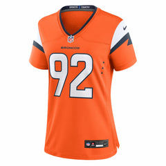 Dondrea Tillman Denver Broncos Women's Team Game Jersey - Orange Jerseys