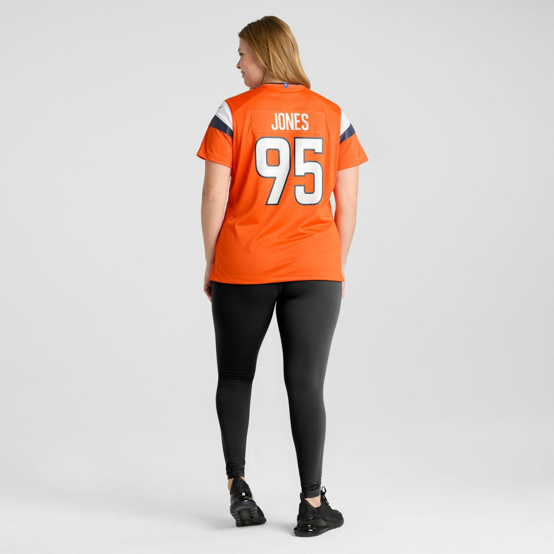 Sai'vion Jones Denver Broncos Women's Team Game Jersey - Orange Jerseys