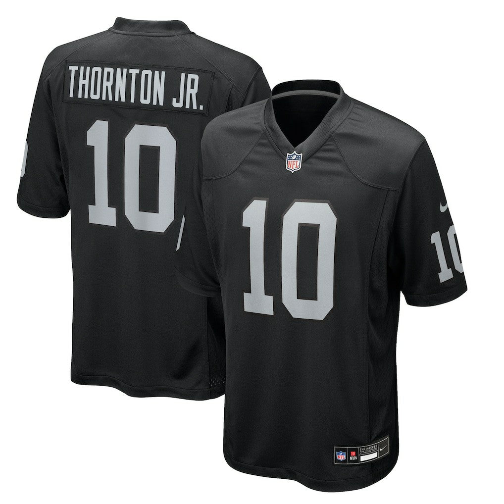 Dont'e Thornton Jr. Las Vegas Raiders Team Game Jersey - Black Jerseys