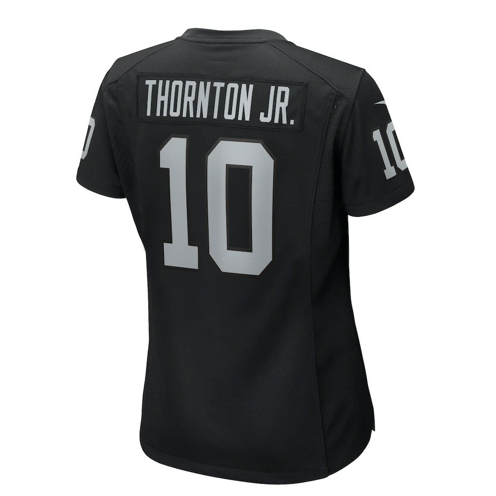 Dont'e Thornton Jr. Las Vegas Raiders Women's Team Game Jersey - Black Jerseys