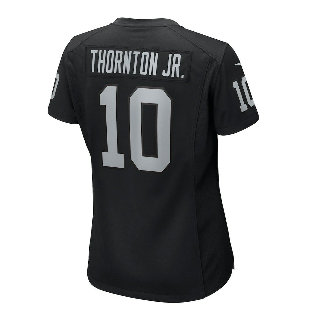Dont'e Thornton Jr. Las Vegas Raiders Women's Team Game Jersey - Black Jerseys