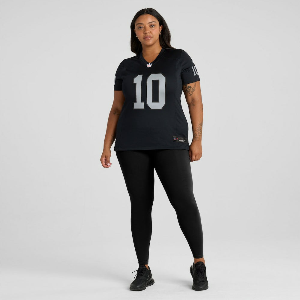Dont'e Thornton Jr. Las Vegas Raiders Women's Team Game Jersey - Black Jerseys