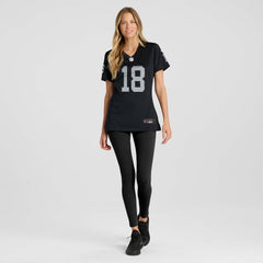 Jack Bech Las Vegas Raiders Women's Team Game Jersey - Black Jerseys