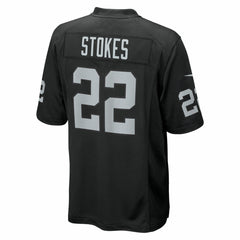 Eric Stokes Las Vegas Raiders Team Game Jersey - Black Jerseys