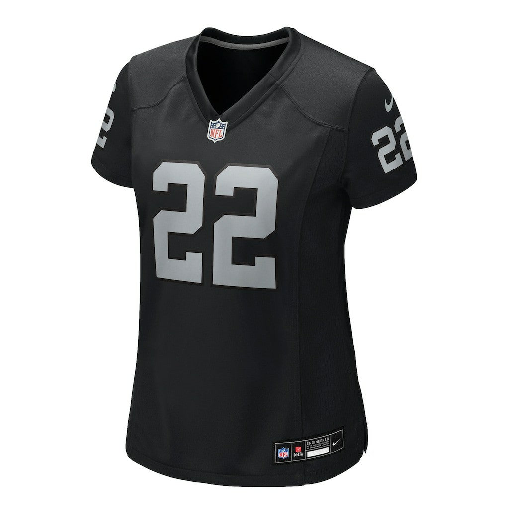 Eric Stokes Las Vegas Raiders Women's Team Game Jersey - Black Jerseys