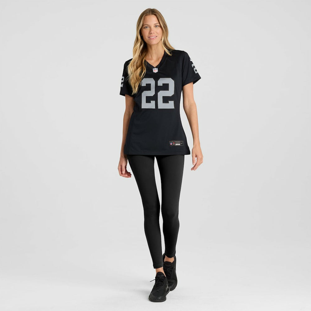 Eric Stokes Las Vegas Raiders Women's Team Game Jersey - Black Jerseys