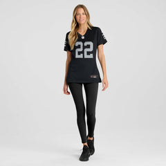 Eric Stokes Las Vegas Raiders Women's Team Game Jersey - Black Jerseys