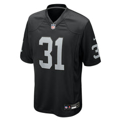 Raheem Mostert Las Vegas Raiders Team Game Jersey - Black Jerseys