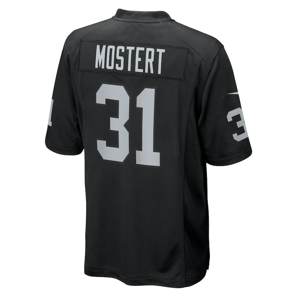 Raheem Mostert Las Vegas Raiders Team Game Jersey - Black Jerseys
