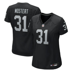 Raheem Mostert Las Vegas Raiders Women's Team Game Jersey - Black Jerseys