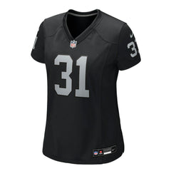 Raheem Mostert Las Vegas Raiders Women's Team Game Jersey - Black Jerseys