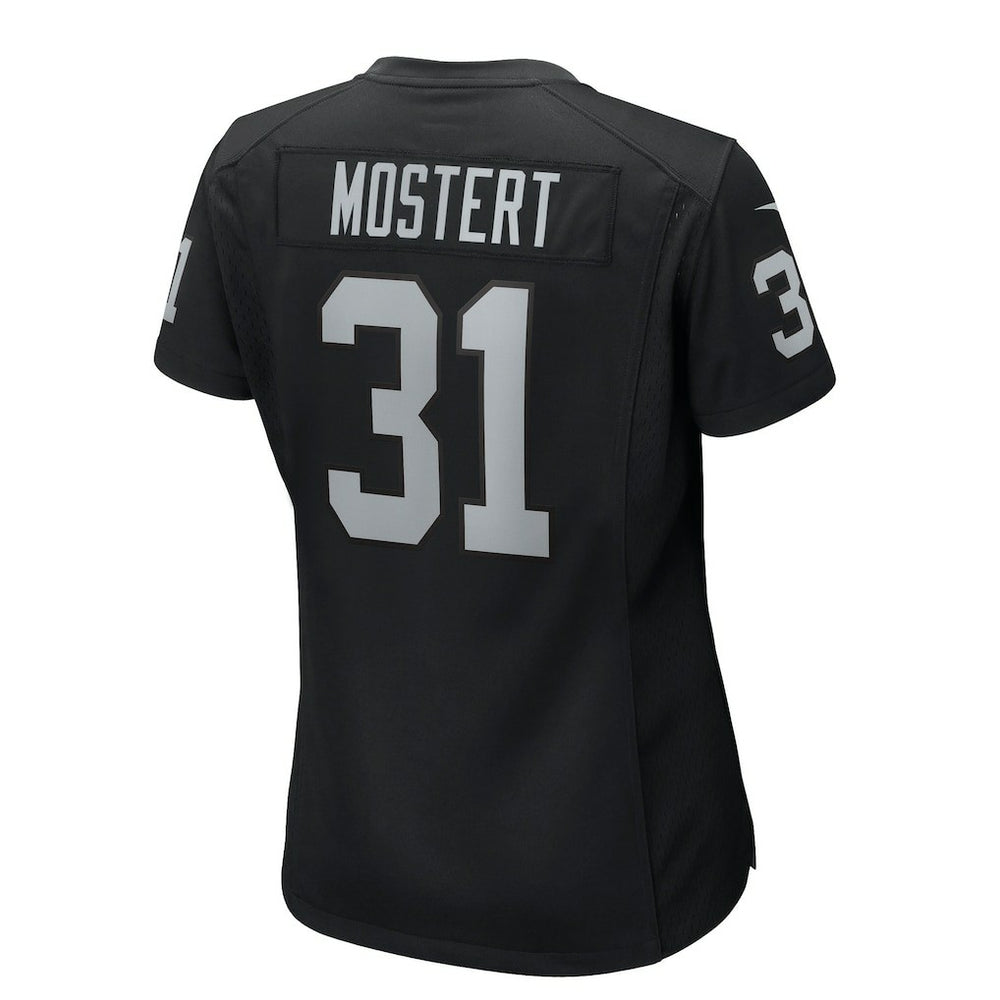 Raheem Mostert Las Vegas Raiders Women's Team Game Jersey - Black Jerseys