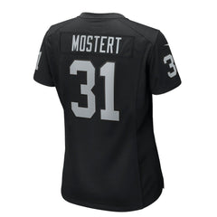Raheem Mostert Las Vegas Raiders Women's Team Game Jersey - Black Jerseys