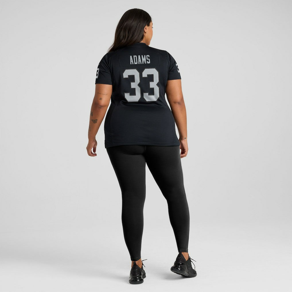 Jamal Adams Las Vegas Raiders Women's Team Game Jersey - Black Jerseys