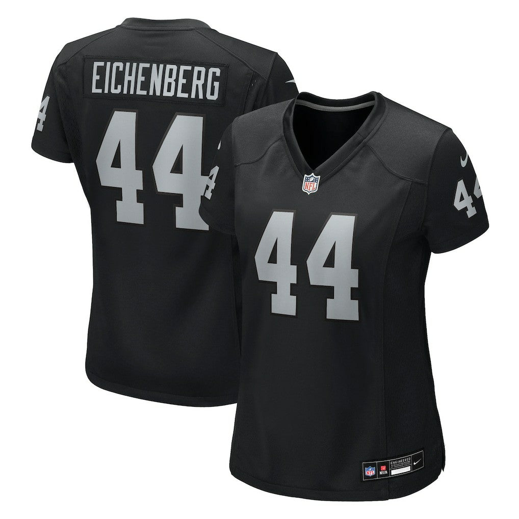 Tommy Eichenberg Las Vegas Raiders Women's Team Game Jersey - Black Jerseys