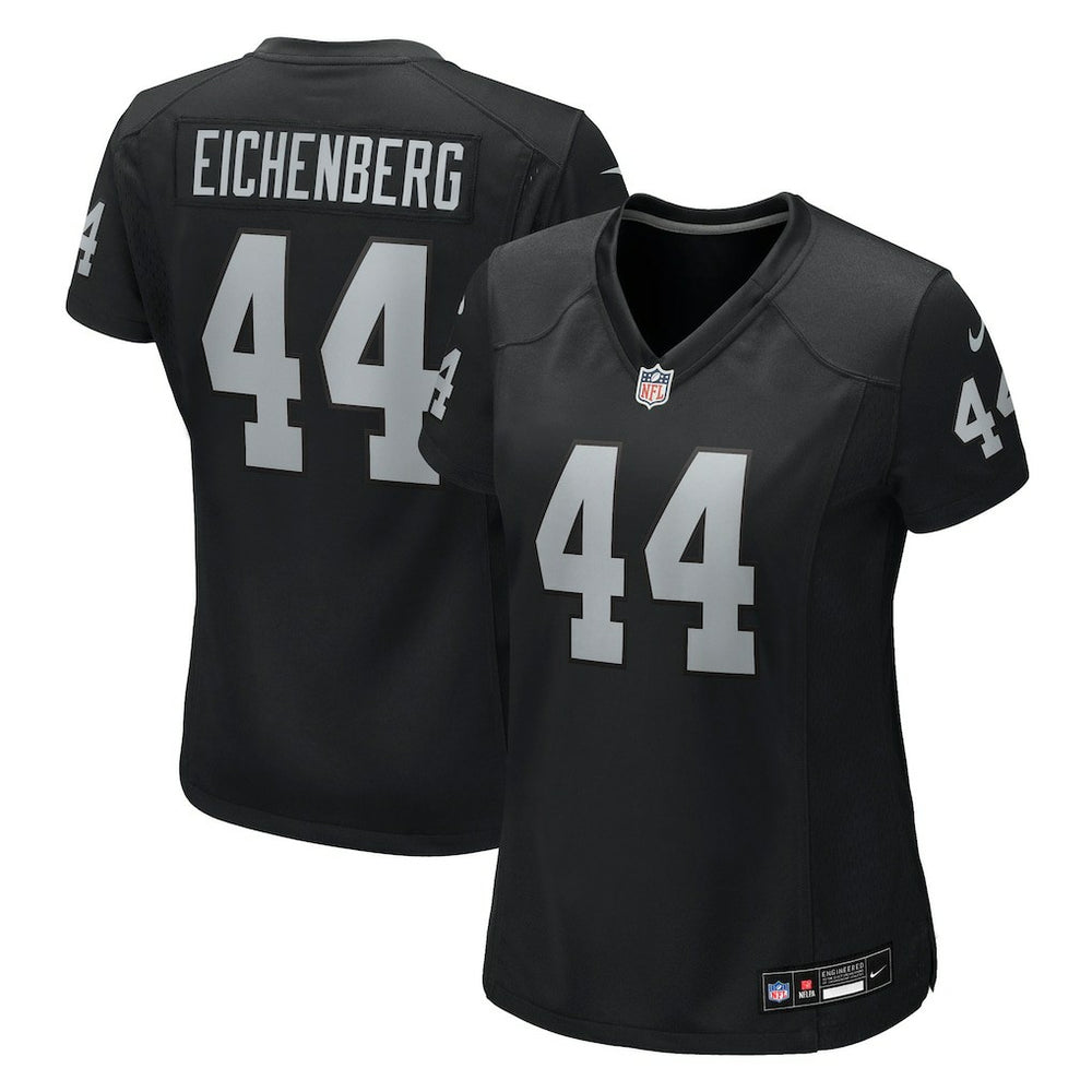 Tommy Eichenberg Las Vegas Raiders Women's Team Game Jersey - Black Jerseys